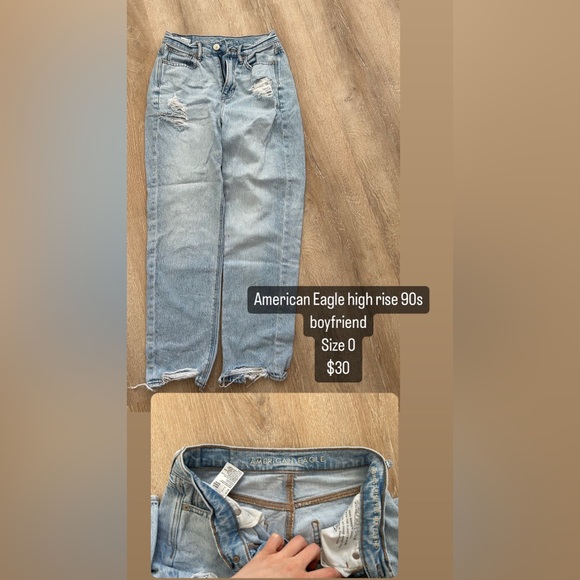 AE High rise boyfriend Jean - Picture 1 of 1